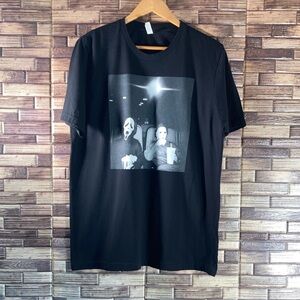 EUC XL Bella + Canvas Ghostface and Michael Myers Halloween Shirt